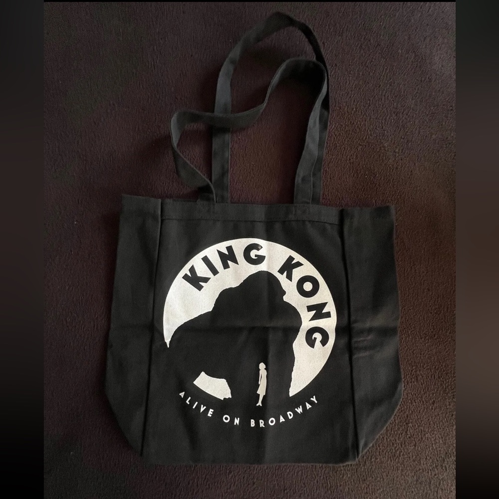 King Kong Alive on Broadway Musical Official Logo Tote Bag Brand New NWOT Rare!